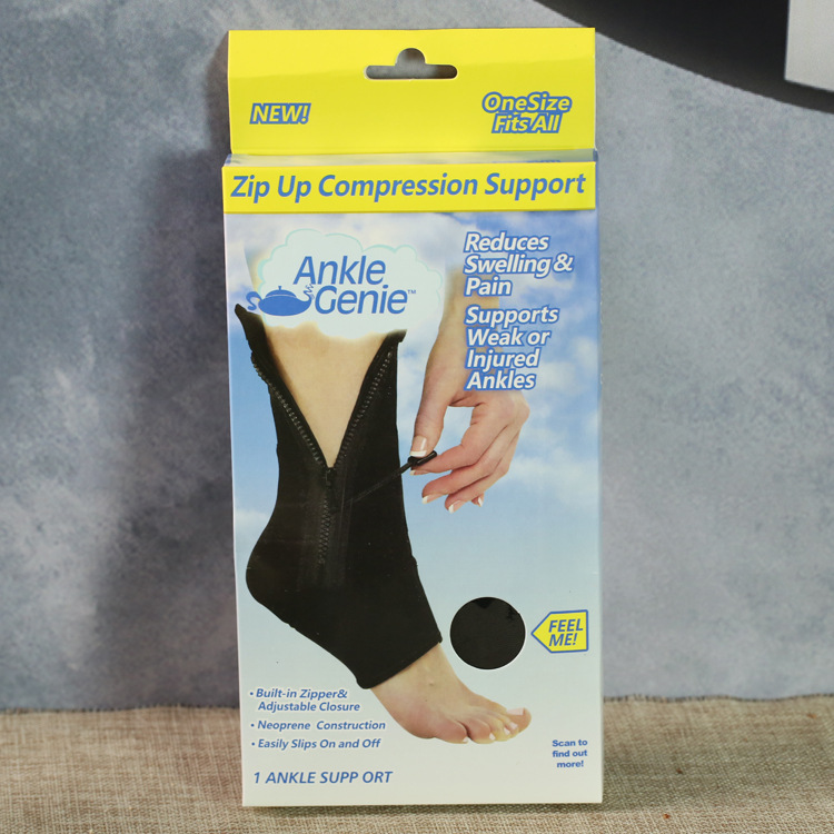 Ankle Genie Zip up Compression Support